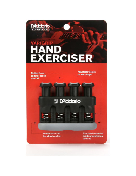 Ejercitador de Mano D'Addario Varigrip - Fuerza y Destreza