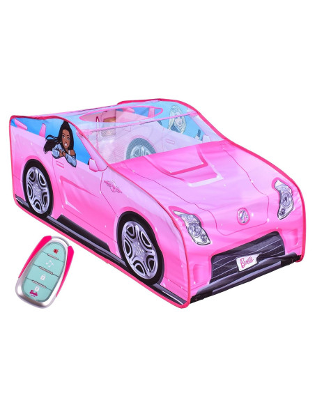Carpa Convertible Barbie - Juguete Rosa con Sonidos 66.68x132.08cm