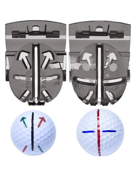Marcador de Pelotas de Golf CUALFEC GolfLineMarking 8 Pack
