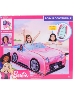 Carpa Convertible Barbie - Juguete Rosa con Sonidos 66.68x132.08cm 2