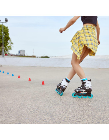 Conjunto de 30 Conos Deportivos Huntoshon - 8 cm, 6 Colores