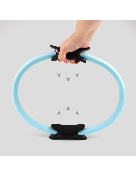 Anillo de Pilates Phoenix Fitness RY1009 38 cm Doble Mango