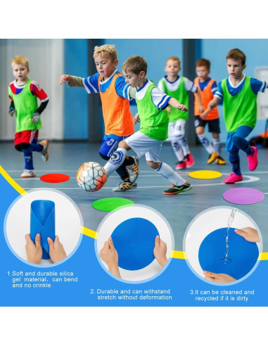 Conos de Agilidad WildTracks 18 pcs 22.95 cm Antideslizantes