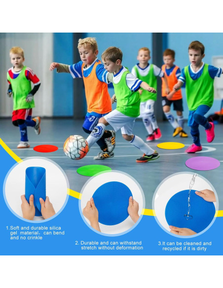 Conos de Agilidad WildTracks 18 pcs 22.95 cm Antideslizantes Conos de Agilidad WildTracks 18 pcs 22.95 cm Antideslizantes