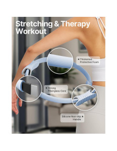 Anillo de Pilates YOTTOY 38 cm para Tonificación y Ejercicio 2