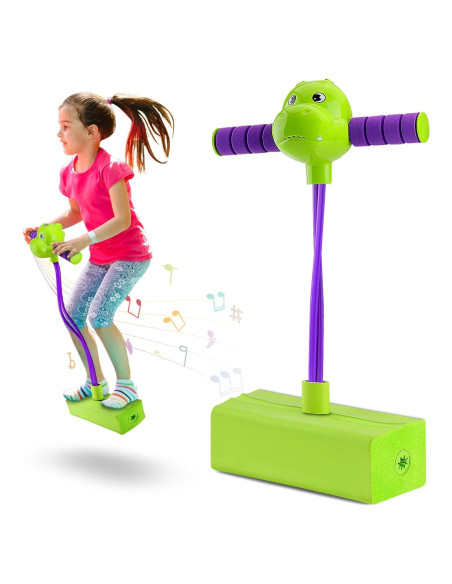 Pogo Stick Dinosaurio SUYE para Niños 3-10 Años hasta 113kg Pogo Stick Dinosaurio SUYE para Niños 3-10 Años hasta 113kg