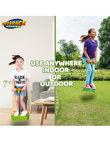 Pogo Stick Geospace Bungee Boing Deluxe para Niños 3+