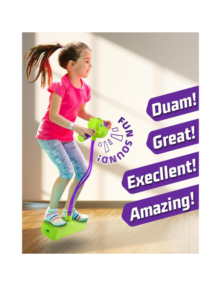 Pogo Stick Dinosaurio SUYE para Niños 3-10 Años hasta 113kg Pogo Stick Dinosaurio SUYE para Niños 3-10 Años hasta 113kg