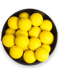 Set de 36 Pelotas de Lacrosse Champion Sports - Amarillo 2