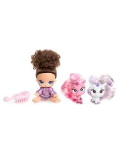 Muñeca Bratz Lil' Angelz Heavenly Hair Dana con 2 Unicornios