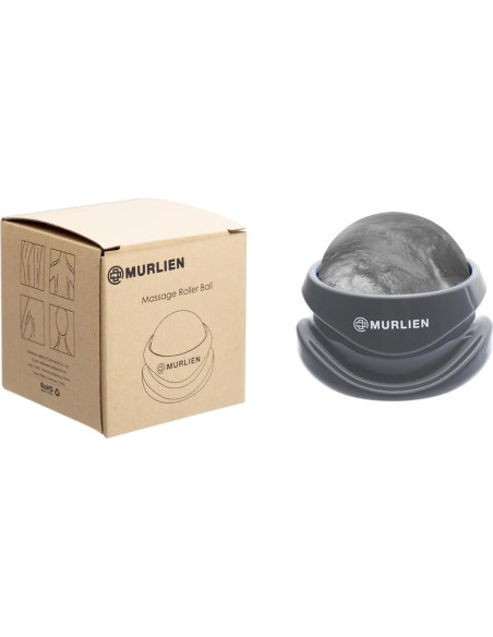 Bola de Masaje MURLIEN Gris 6.5cm Alivio Muscular Manual