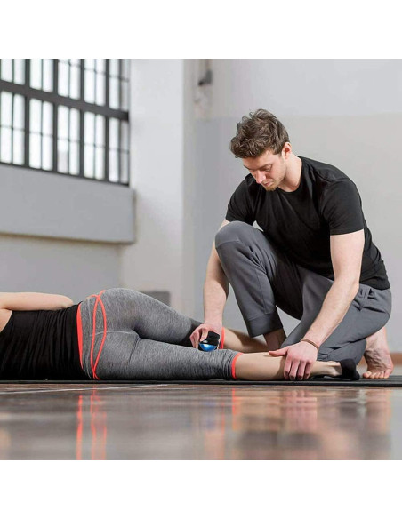 Bola de Masaje WOVTE 5.4 cm para Alivio Muscular Azul