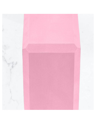 Bloque de Yoga Myga Rosa Polvoriento EVA Antideslizante 14.5x22.9 cm
