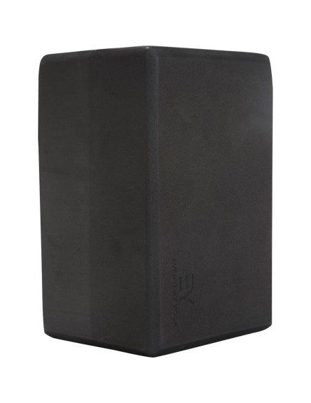 Bloque de Yoga Everyday Yoga Negro 22.86x15.24x10.16 cm