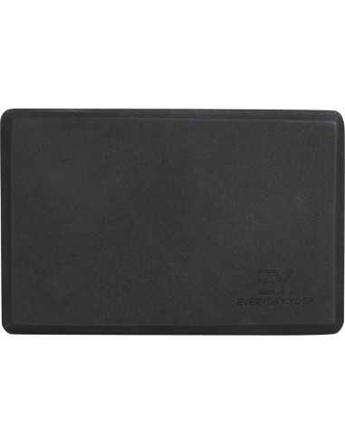 Bloque de Yoga Everyday Yoga Negro 22.86x15.24x10.16 cm