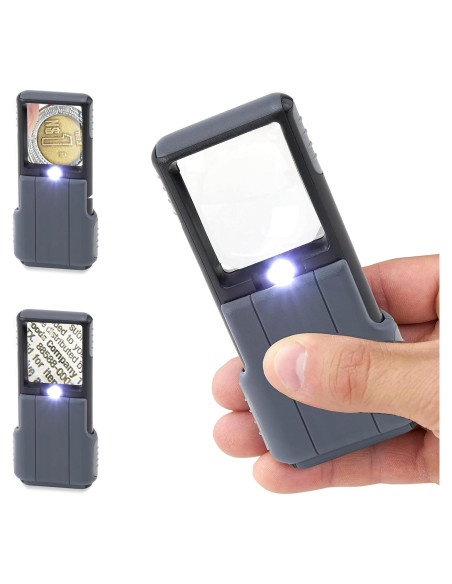 Lupa LED MiniBrite Carson PO-55, 5x, Compacta y Portátil Lupa LED MiniBrite Carson PO-55, 5x, Compacta y Portátil