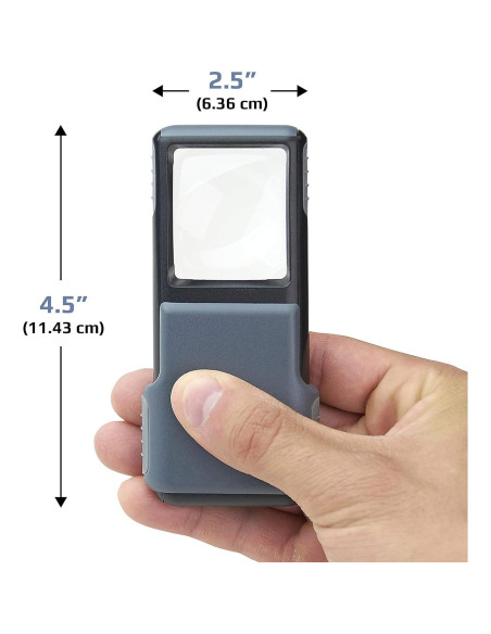 Lupa LED MiniBrite Carson PO-55, 5x, Compacta y Portátil Lupa LED MiniBrite Carson PO-55, 5x, Compacta y Portátil