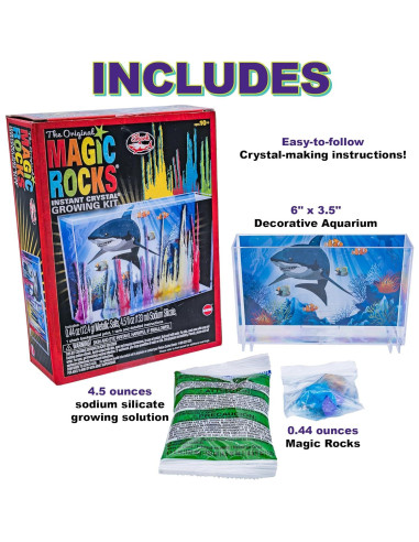 Kit de Crecimiento de Cristales Mágicos Toysmith 14.6x20.3 cm