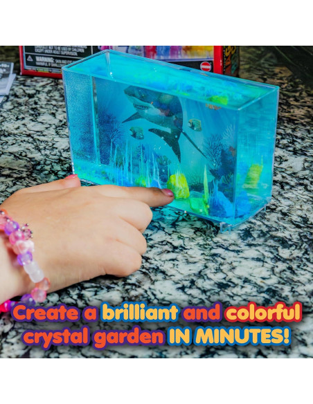Kit de Crecimiento de Cristales Mágicos Toysmith 14.6x20.3 cm Kit de Crecimiento de Cristales Mágicos Toysmith 14.6x20.3 cm