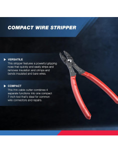 Alicates Multifuncionales NEIKO 02037A 4-en-1 para Electricistas 2