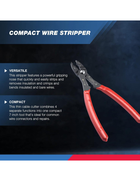 Alicates Multifuncionales NEIKO 02037A 4-en-1 para Electricistas