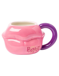Taza Cerámica 3D Bratz Silver Buffalo 591 ml Labios