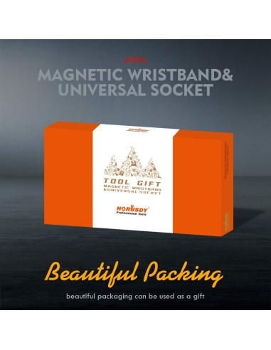 Banda Magnética HORUSDY con Agarre Universal 6.35-19mm