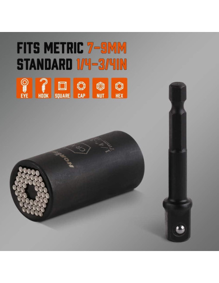 Banda Magnética HORUSDY con Agarre Universal 6.35-19mm