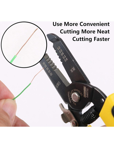 Pelacables DOWELL 22-30 AWG Multifuncional Ergonómico Pelacables DOWELL 22-30 AWG Multifuncional Ergonómico