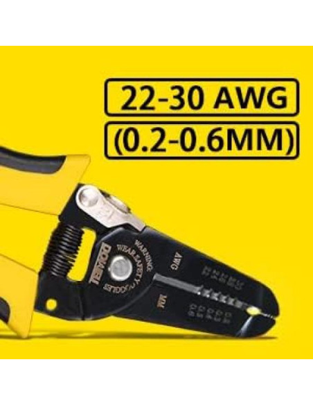 Pelacables DOWELL 22-30 AWG Multifuncional Ergonómico Pelacables DOWELL 22-30 AWG Multifuncional Ergonómico