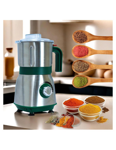 Molino de Granos Eléctrico SIMOHOT 600ml 500W Verde