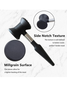 Martillo Ablandador de Carne VENEME con Mango Antideslizante 2