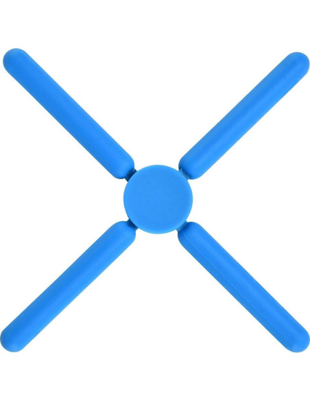 Trivets de Silicona Gruesa KSENDALO Plegables Multicolor 22.1cm Trivets de Silicona Gruesa KSENDALO Plegables Multicolor 22.1cm