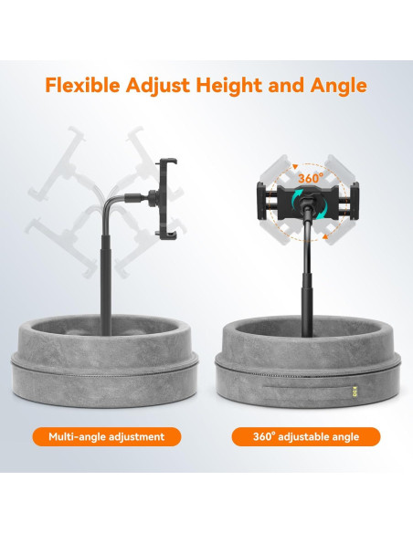 Soporte de Almohada para Tableta KDD con Bandeja y Ajuste 360