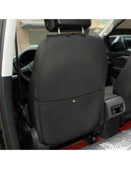 Protector de Respaldo de Asiento HCMAX Negro Impermeable 45x79cm Protector de Respaldo de Asiento HCMAX Negro Impermeable 45x79cm