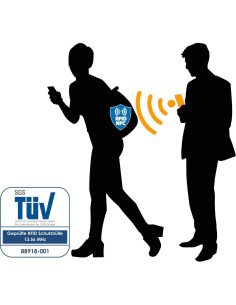 Set de 6 Fundas RFID Valonic - Protección Tarjetas Crédito 9.09x5.89cm 2