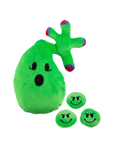 Peluche Vesícula Biliar Attatoy con 3 Cálculos Biliares