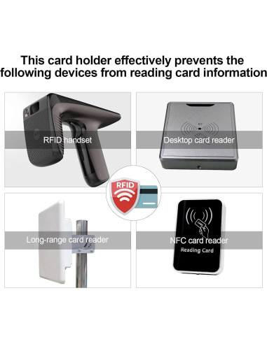 Set de Fundas Rfid Shudyear para Tarjetas - 10 Piezas Coloridas