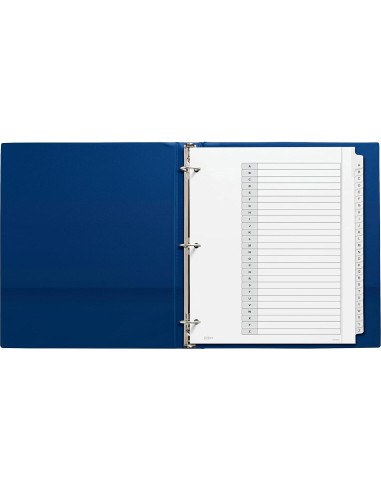 Separadores de Esquina Avery de Plástico 5 Tabuladores Multicolor