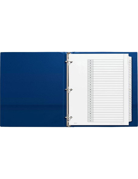 Separadores de Esquina Avery de Plástico 5 Tabuladores Multicolor