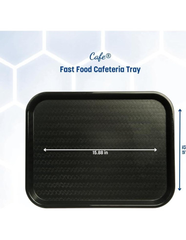 Bandeja de Servicio de Comida Carlisle 45.7x35.6cm Antideslizante