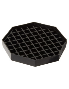 Contador de Bandejas de Goteo Winco DT-60, 4 Piezas, Negro