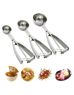 Juego de cucharas para galletas HOMURE H - Acero inoxidable 18/8