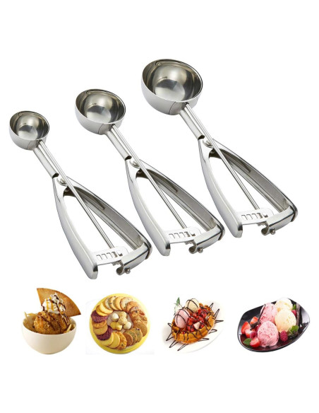 Juego de cucharas para galletas HOMURE H - Acero inoxidable 18/8