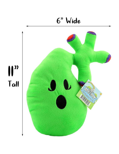 Peluche Vesícula Biliar Attatoy con 3 Cálculos Biliares