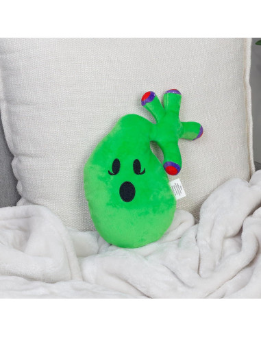 Peluche Vesícula Biliar Attatoy con 3 Cálculos Biliares