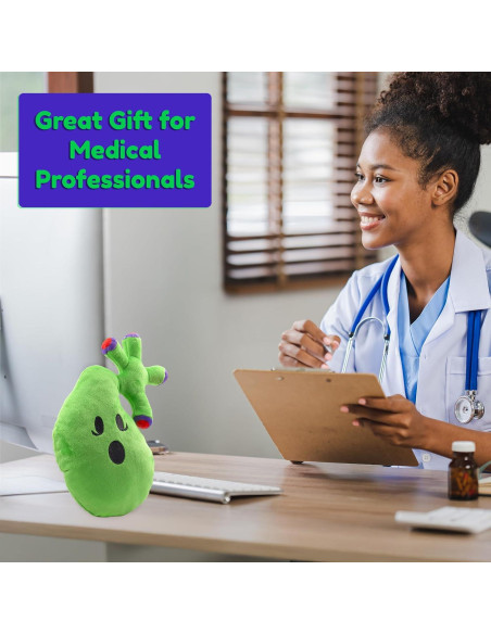 Peluche Vesícula Biliar Attatoy con 3 Cálculos Biliares