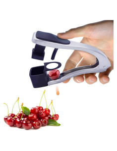 Herramienta 2 en 1 para Quitar Huesos de Cereza Genérico