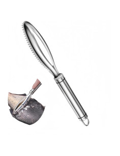 Removedor de Escamas de Pescado SATONBEYI Acero Inoxidable 24.5cm