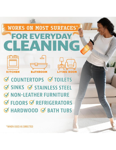 Limpiador Multiusos Angry Orange 0.71 L Aroma Cítricos